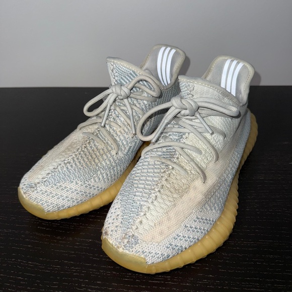 Yeezy Men's Shoes - Black, Gray, Cream, Green, Orange - Picture 6 of 8